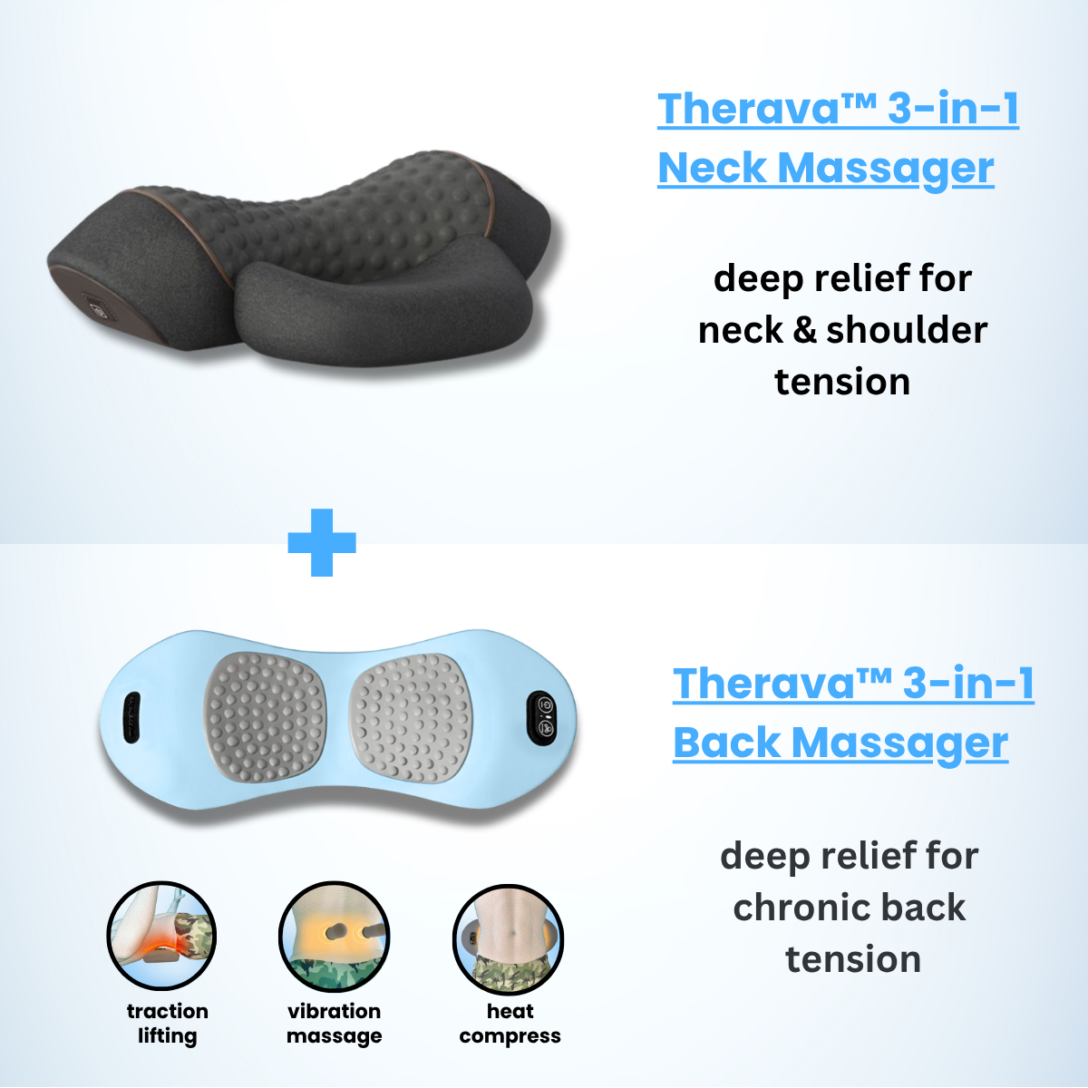 Oakwell™ - 3-in-1 Neck Massager