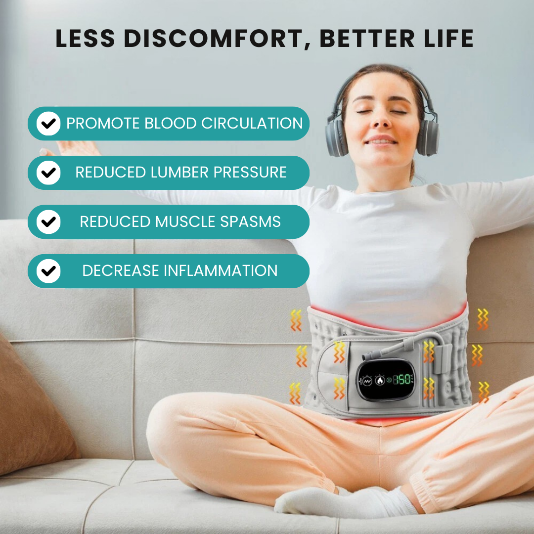 SuperRelief™ Lumbar Decompression Belt