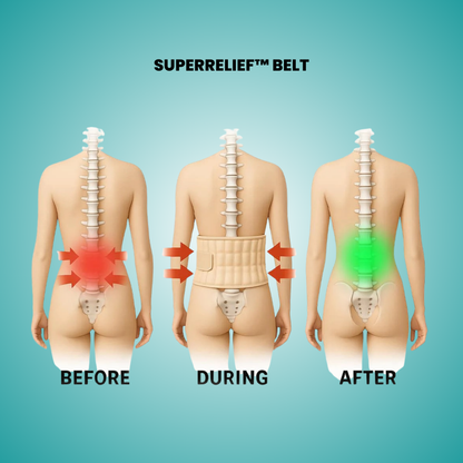 SuperRelief™ Lumbar Decompression Belt