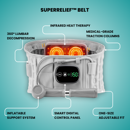 SuperRelief™ Lumbar Decompression Belt