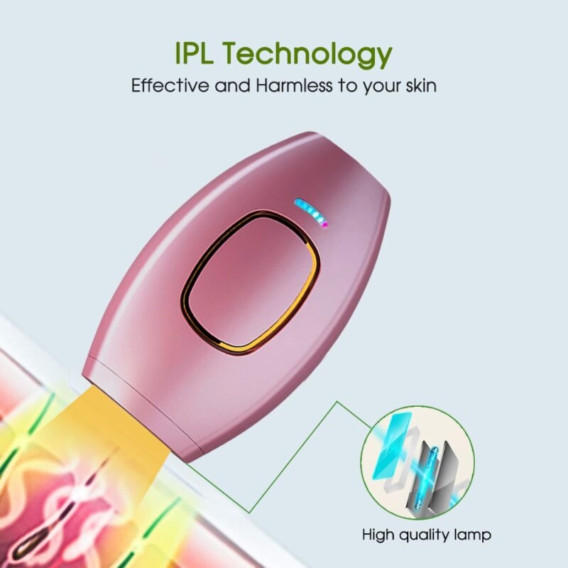 Body Bikini IPL 500,000 Flash Depilator Pulses Permanent Laser Epilator Painless For Women Hair Removal Home Use Devices