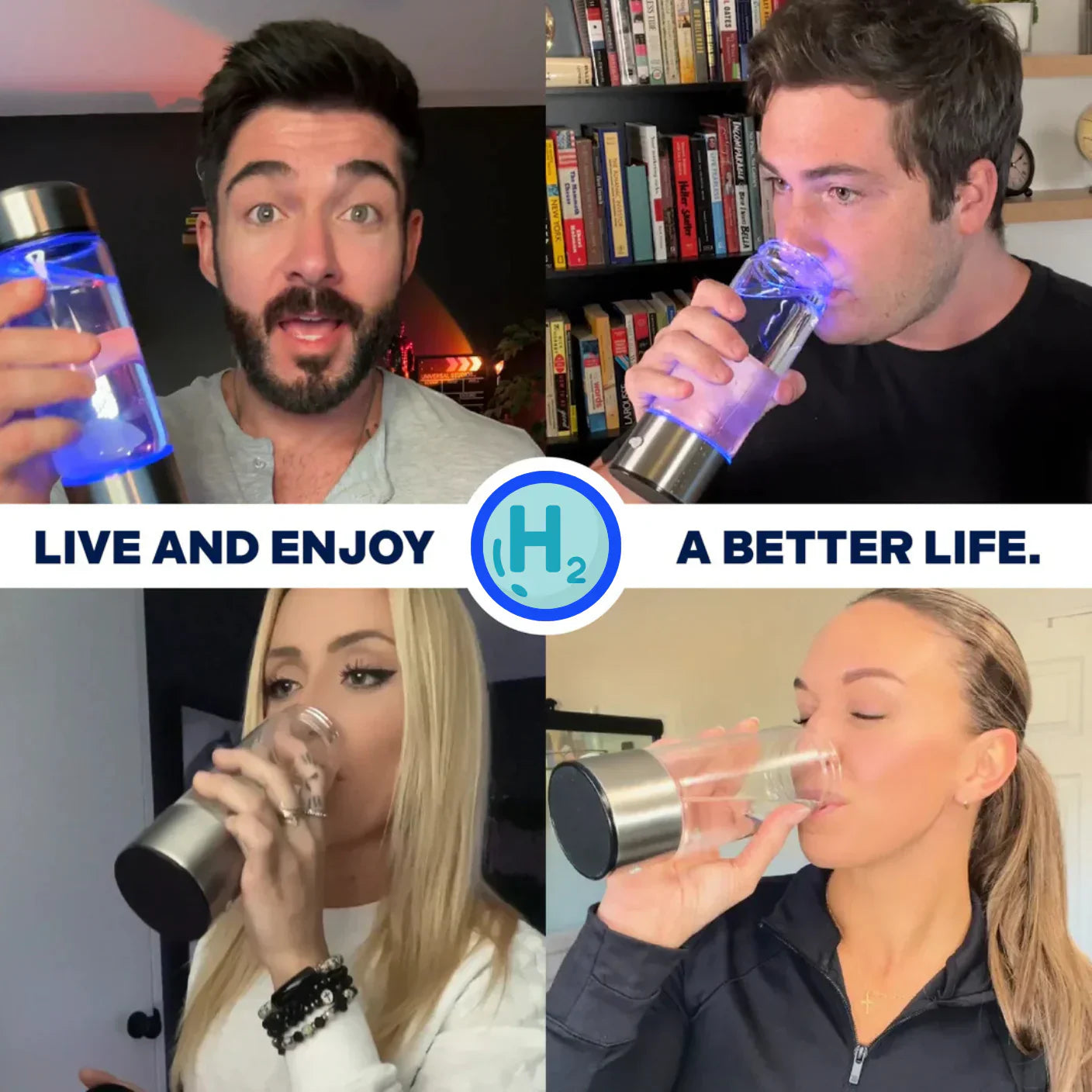 Hydrogen Water Bottle - Scientifically Backed